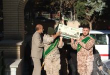 گزارش تصویری مراسم تشییع پیکر پاک«شهید گمنام»